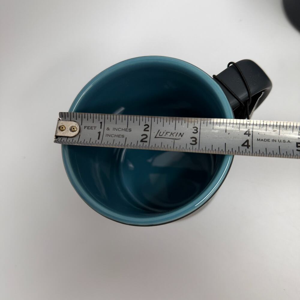 New Lot 2 Starbucks 2012 Yukon Blend Polar Bear Coffee Mug Cup 16 oz Blue Style - Picture 5 of 5